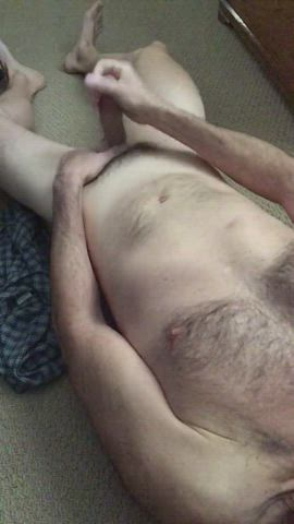 cum lube cumshot jerk off male masturbation gif