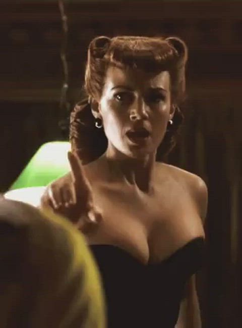 carla gugino cleavage sexy gif