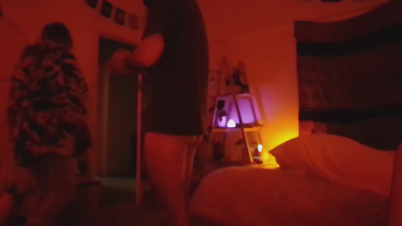 Finally filmed my sister touching my dick!