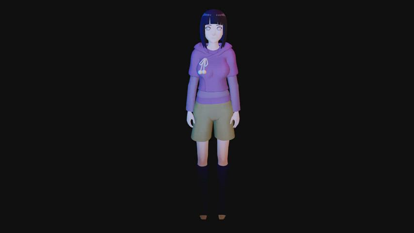 3d anime vr gif