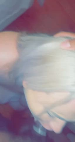 BBW Blowjob Deepthroat gif