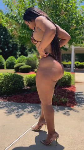 Goddess Legs Thick Thong gif