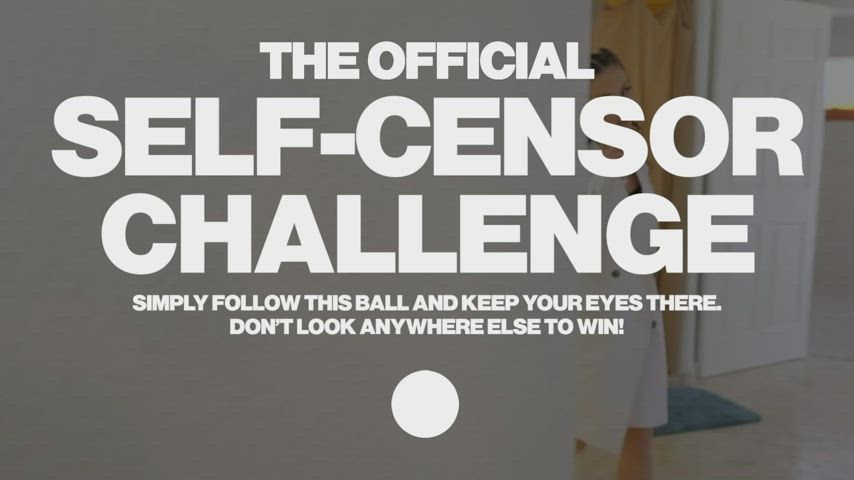 A Self-Censor Challenge