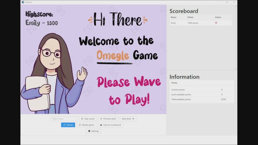 Interactive Omegle Game player/Editor Beta release!
