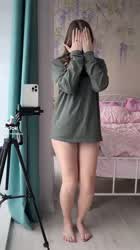 Flashing Model TikTok gif