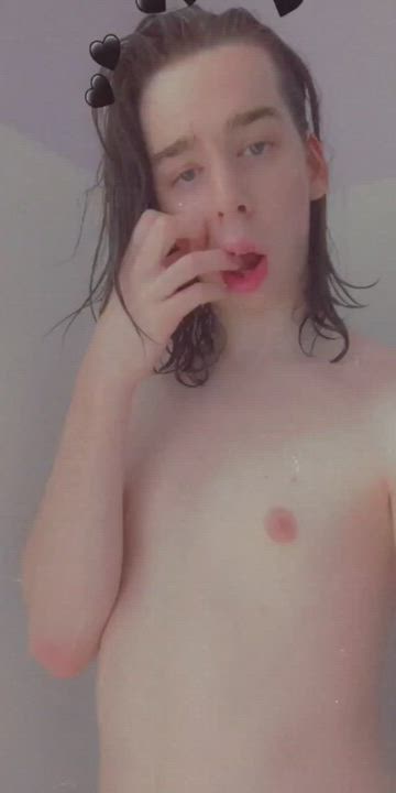 Trans Female (19) just enjoying myself in the shower