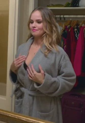 cleavage debby ryan ginebra bellucci gif