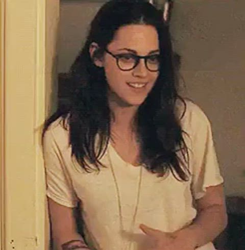 celebrity kristen stewart reaction gif