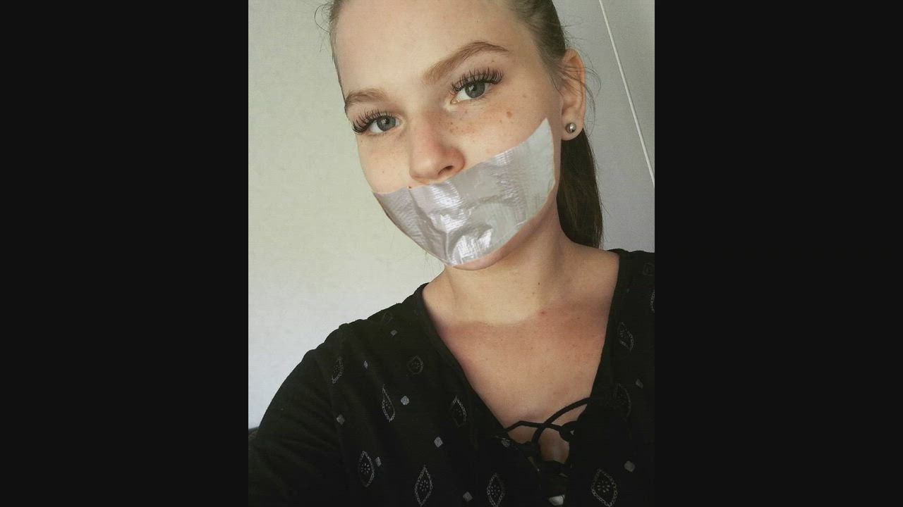 Bondage Gagged Gagging gif