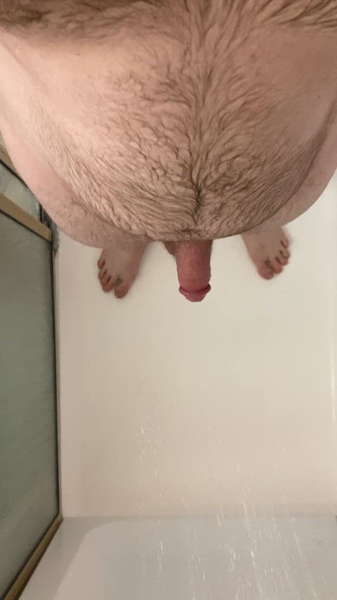 balls big balls cock feet shower thick cock thighs belly gif