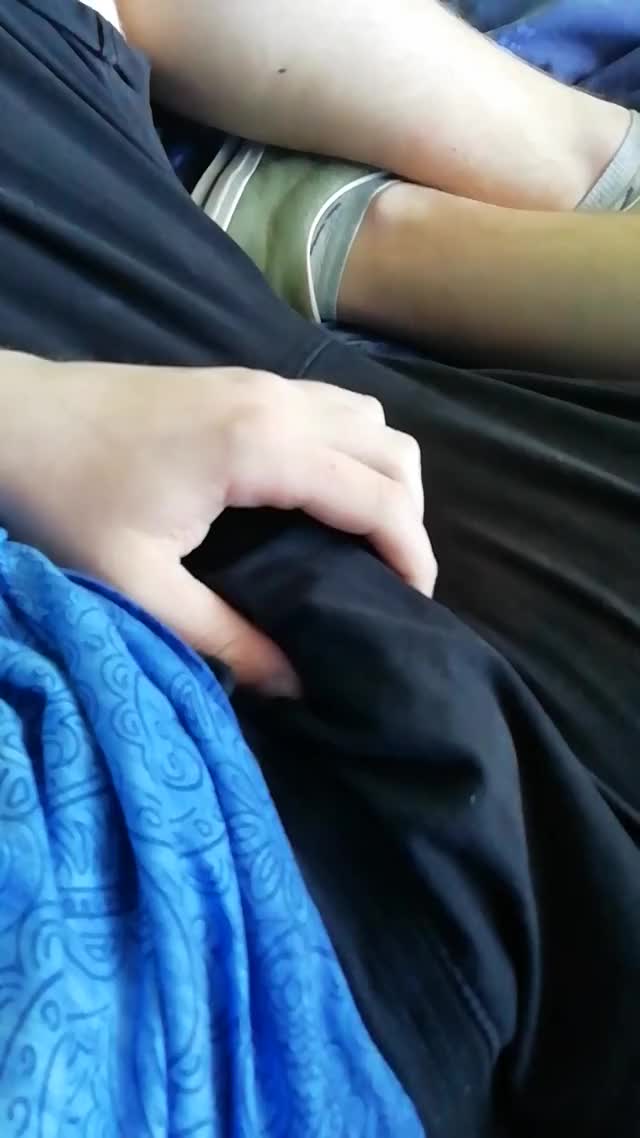 Awkward shorts cock reveal