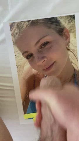 Big Dick Cum Cumshot Cute Facial Teen Tribute gif