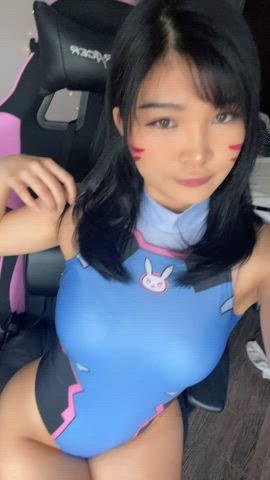 asian cosplay tiktok gif