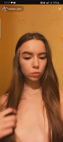 boobs nipslip tiktok gif