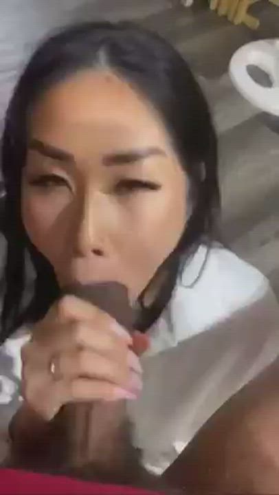 Asian BBC Interracial gif