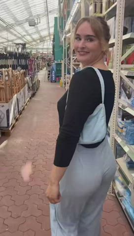 ass non-nude public gif