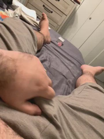 Clothed Male Masturbation Rubbing gif