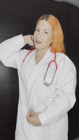 dating nurse redhead gif