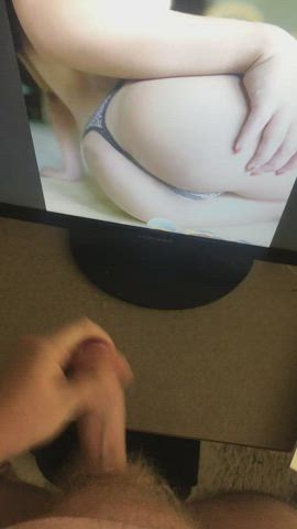 jerk off male masturbation moaning r/tributeme gif