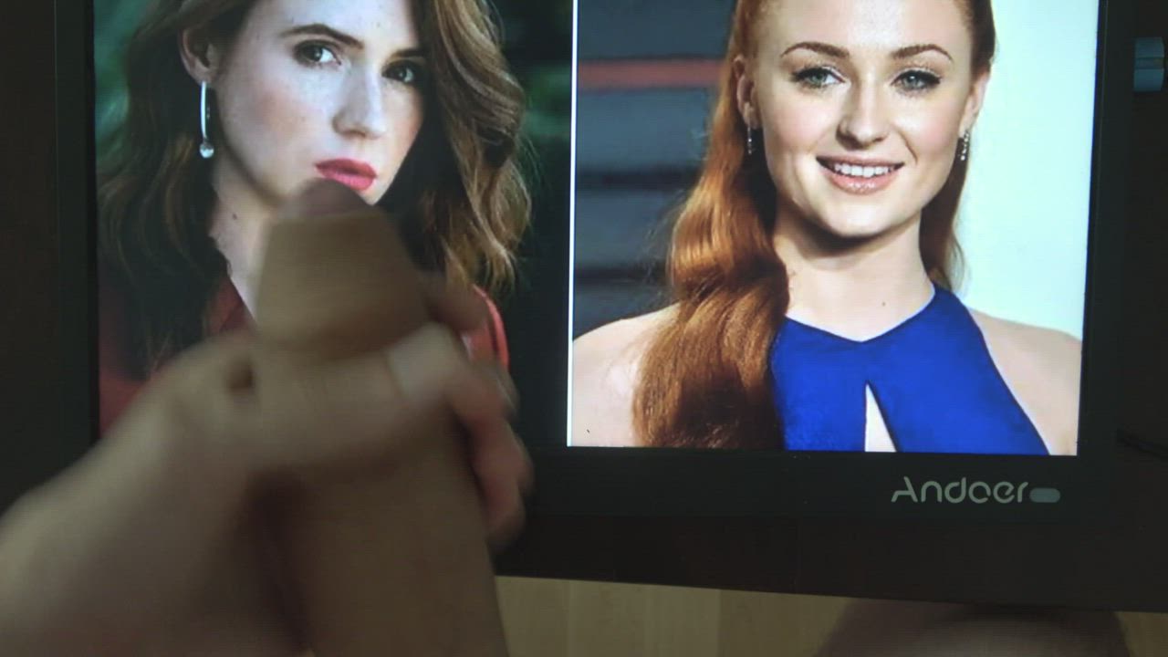 Karen Gillan Sophie Turner Tribute Porn GIF by boldbanana