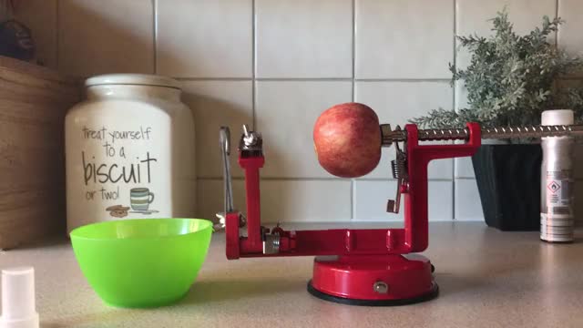 Apple Peeler, Corer, and Slicer.