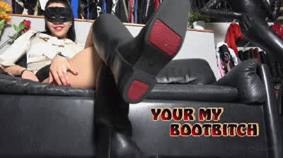 boots licking pov gif