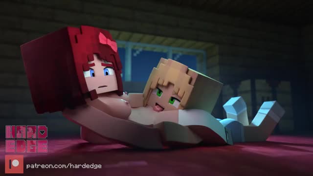 Minecraft Porn Bella Eats Out Scarlett (by HardEdges)