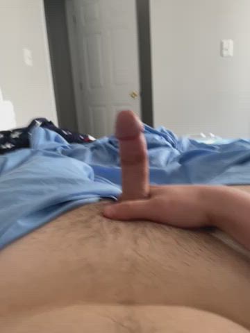 Bed Sex Male Masturbation Solo gif