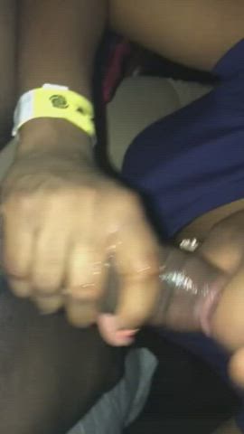 amateur bbc blowjob cum cumshot ebony sloppy sucking gif