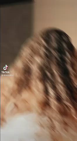 Big Ass Long Hair TikTok gif