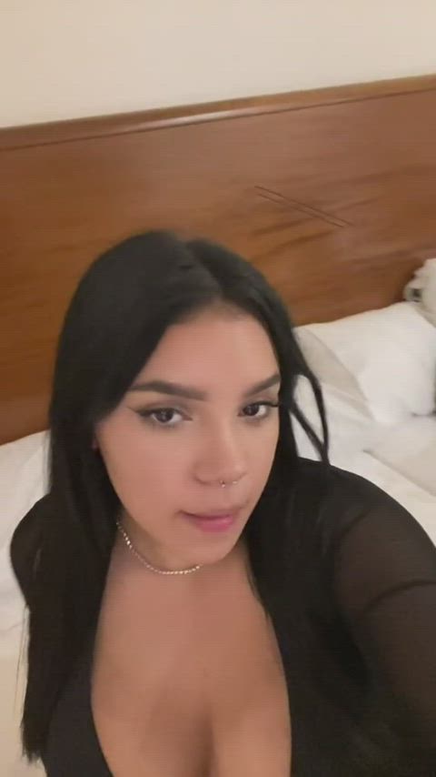 cute hotel latina onlyfans seduction selfie tiktok gif