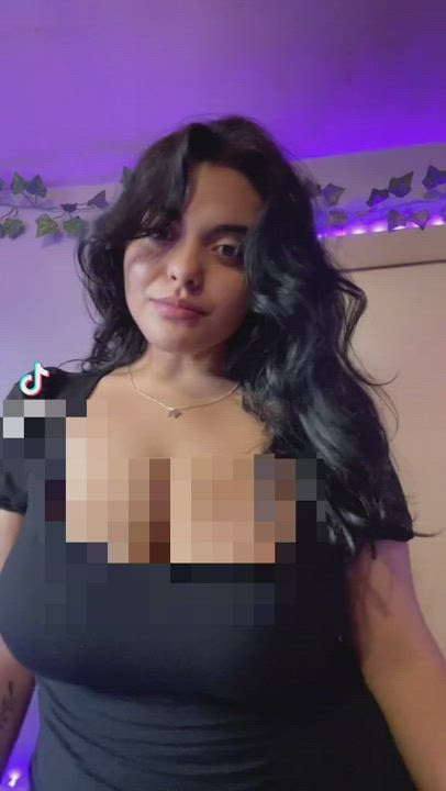 Big Tits Censored TikTok gif