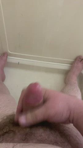 Cum Masturbating Shower gif
