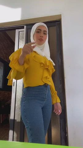 arab ass big ass hijab lebanese muslim tiktok tits gif