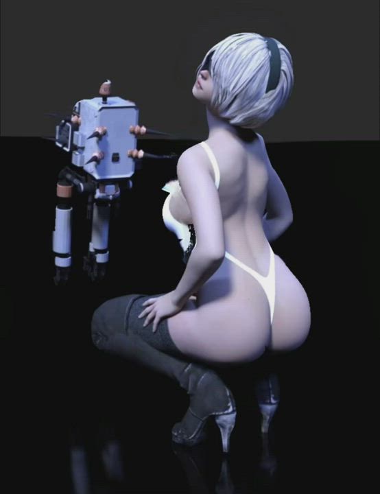 2B 3D Gif