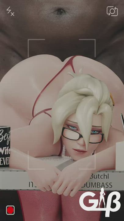 Animation Big Ass Overwatch gif