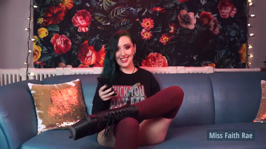 adult game domination domme femdom findom goth joi miss faith rae pov tattoo femdom-pov