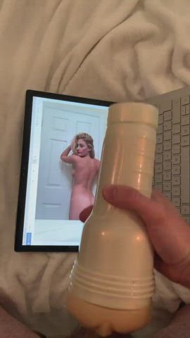 cumshot fleshlight tribute gif