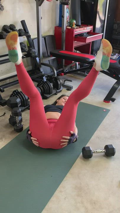 Ass Booty Fitness Leggings Twerking Workout Yoga Pants gif