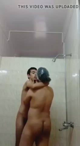YOUNG Boy Haves FUN with her Indian Step M0M while Showering in Bathroom🥵🥰