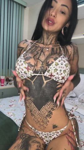 asian ass boobs tattoo gif