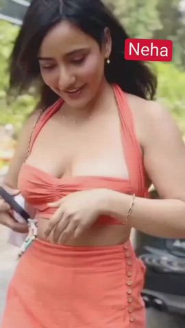 boobs indian jiggling gif