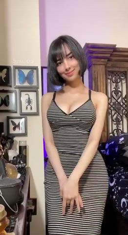 Asian Cute Model gif