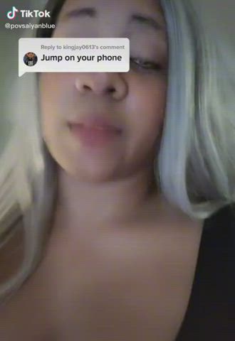 Ass Face Sitting TikTok gif