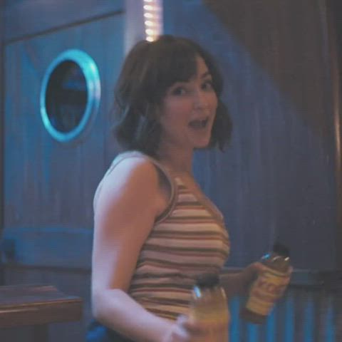 busty dancing milana vayntrub gif