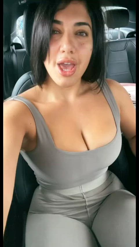 big ass big tits latina tiktok gif