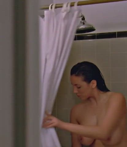boobs nude shower tits gif