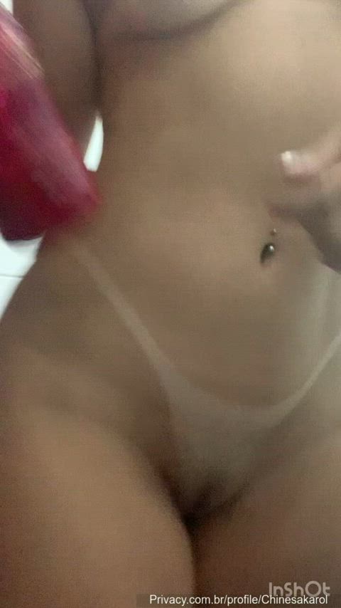 big ass brazilian sexy shower gif