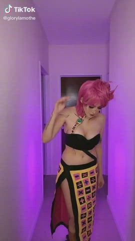 Argentinian Cosplay TikTok gif