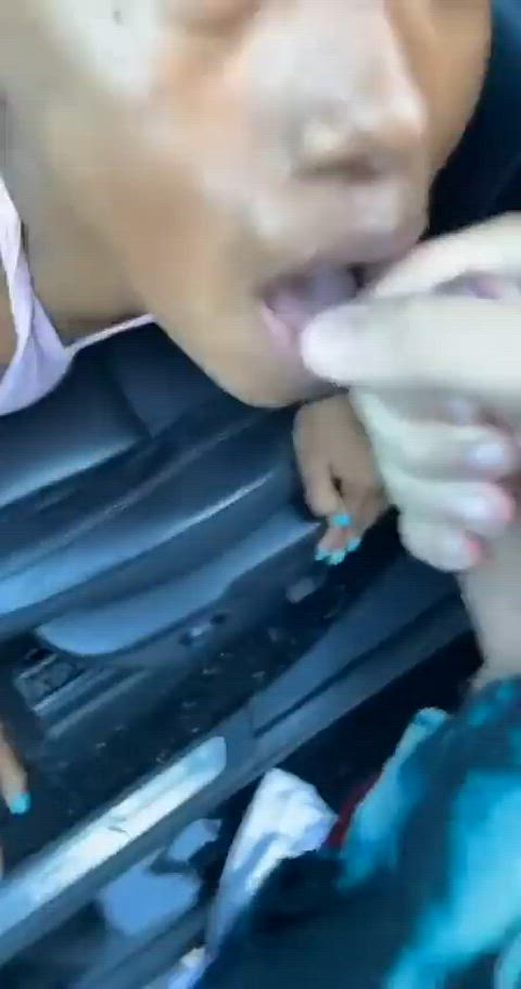 Lightskinned Ebony Amateur Facial